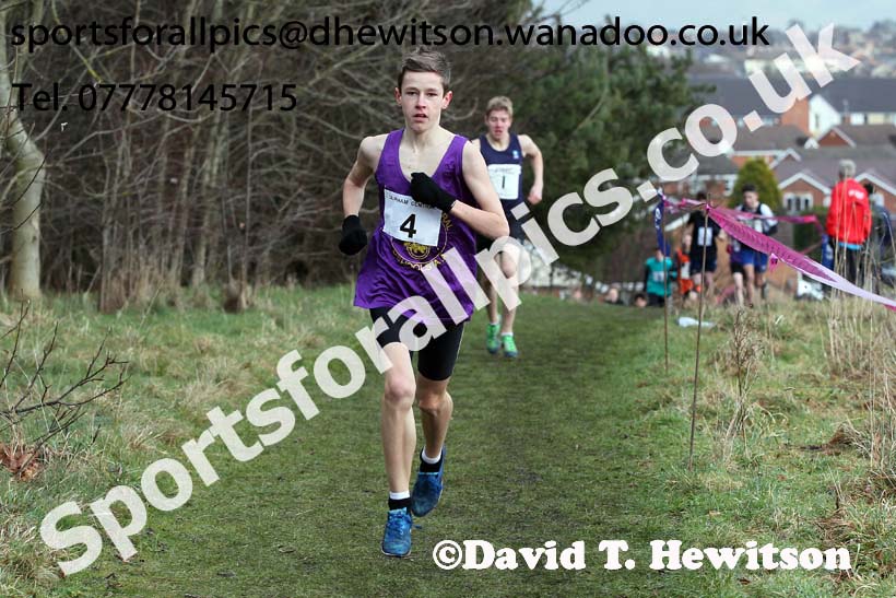 Durham Schools Cross Country, Meadowfield Leisure Centre, Meadowfield. Photo: David T. Hewitson/Sports for All Pics